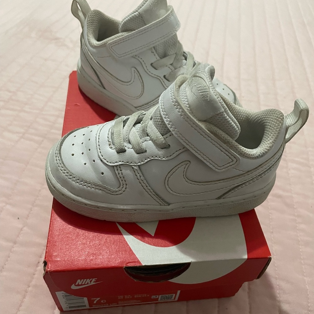 Nike Kids White Sneakers